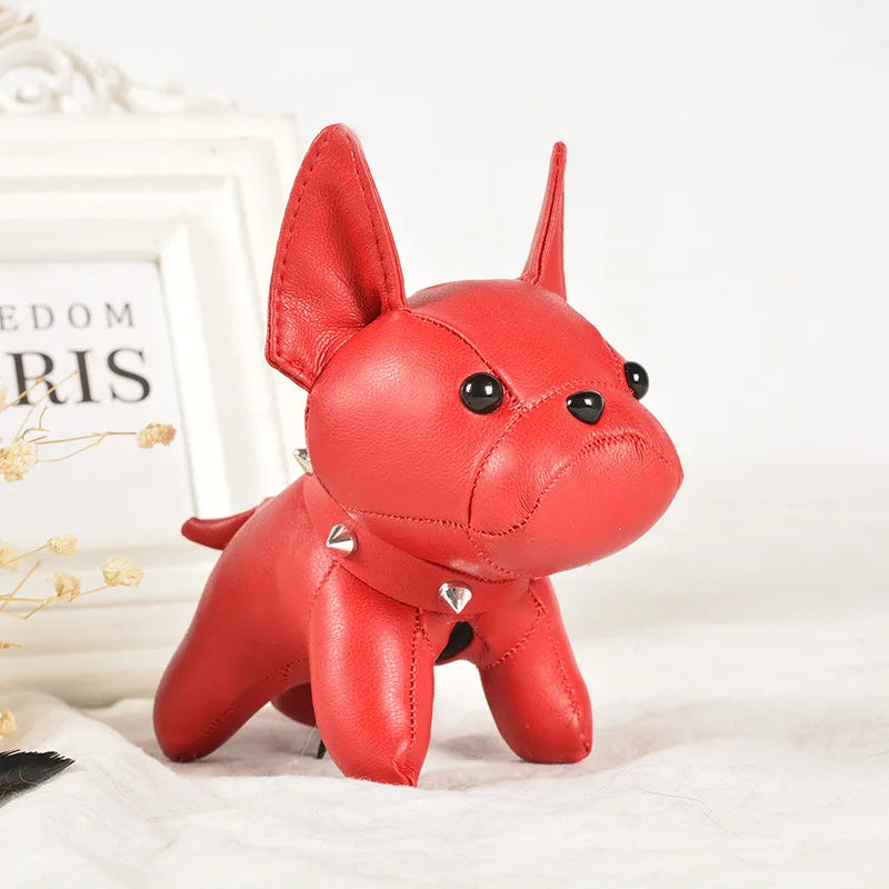 Punk French Bulldog Bag Charm